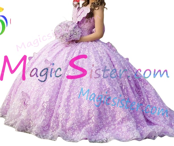 New Style Hotselling Butterfly Quinceanera Dress