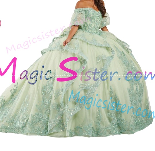 New Style Hotselling Butterfly Quinceanera Dress