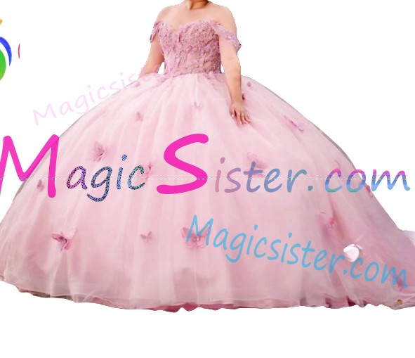 New Style Luxury Butterfly Quinceanera Dress
