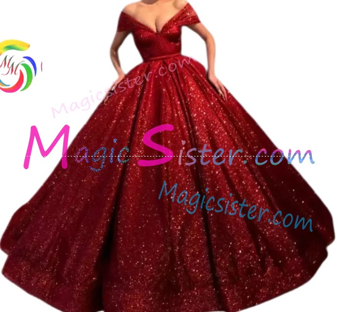 Hotselling Luxury Red Quinceanera Dress