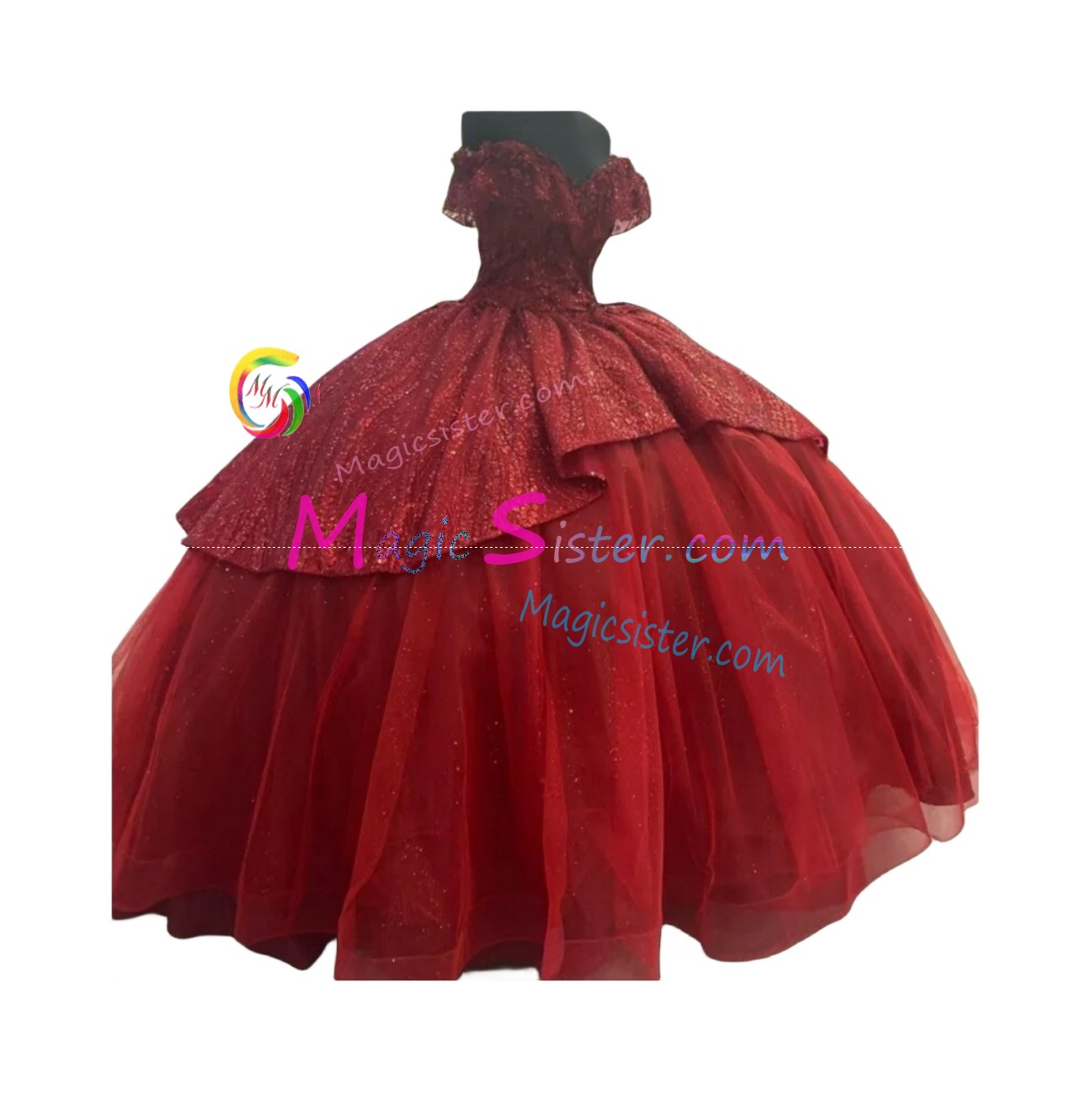 Topselling Beautiful Red Quinceanera Dress