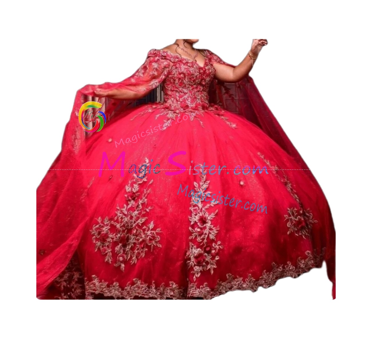 Topselling Red Quinceanera Dress