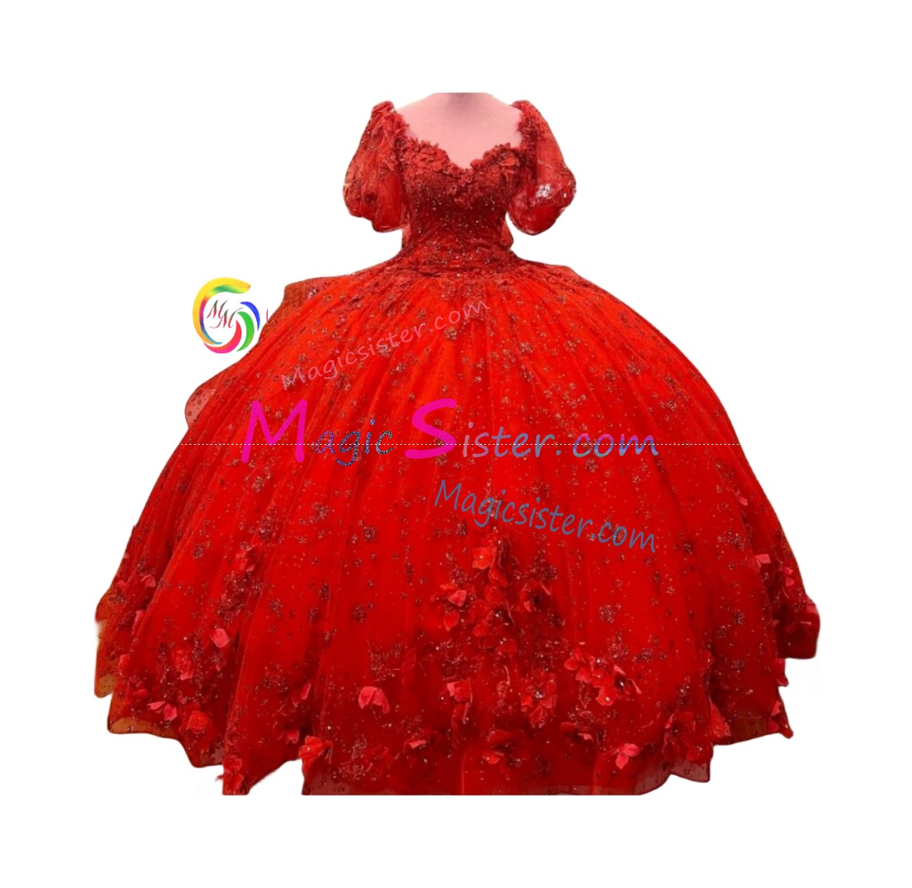 Topselling Red Quinceanera Dress