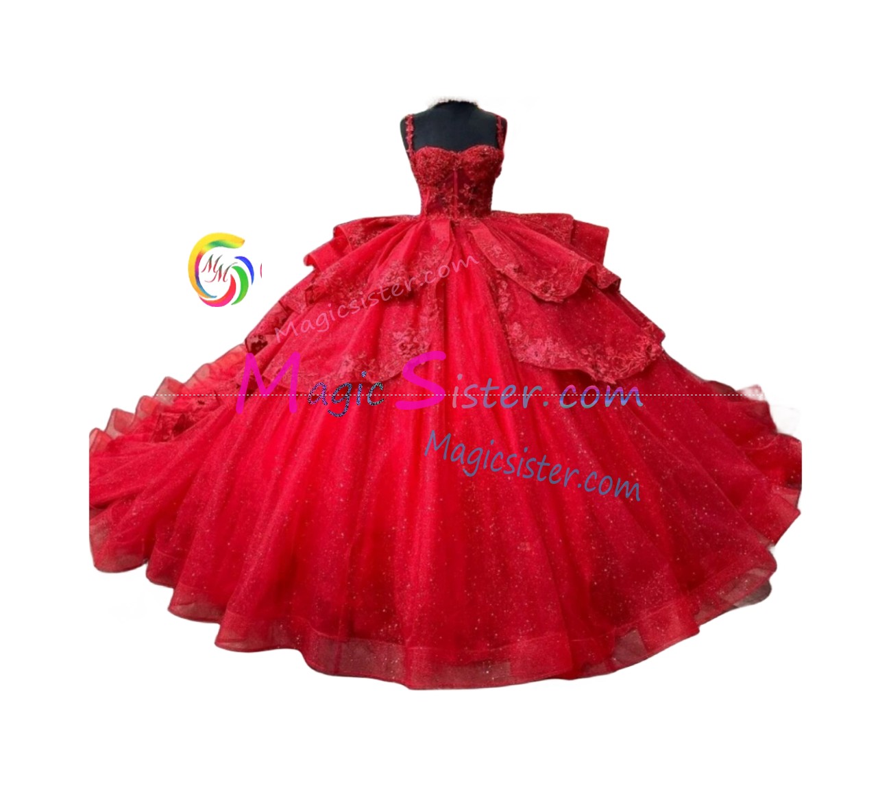 Topselling Red Quinceanera Dress