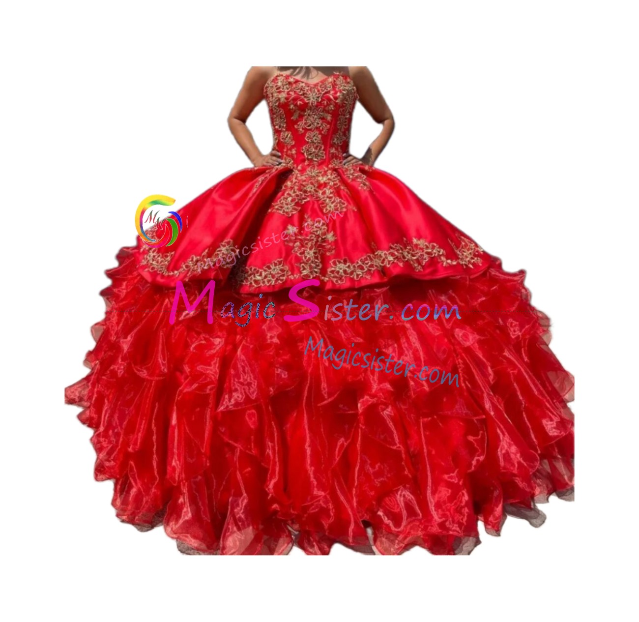 Topselling Red Quinceanera Dress