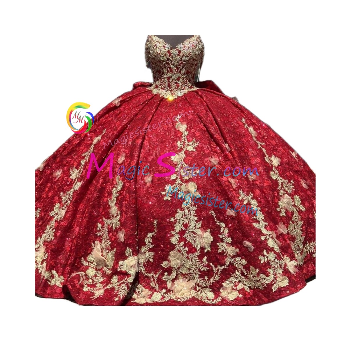 Topselling Red Quinceanera Dress