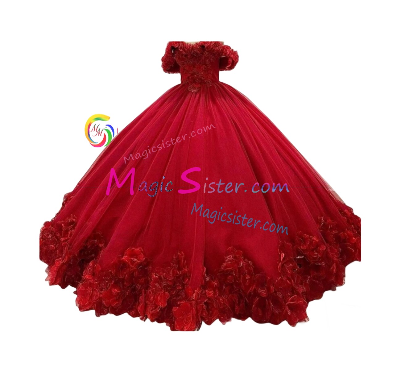 Topselling Red Quinceanera Dress