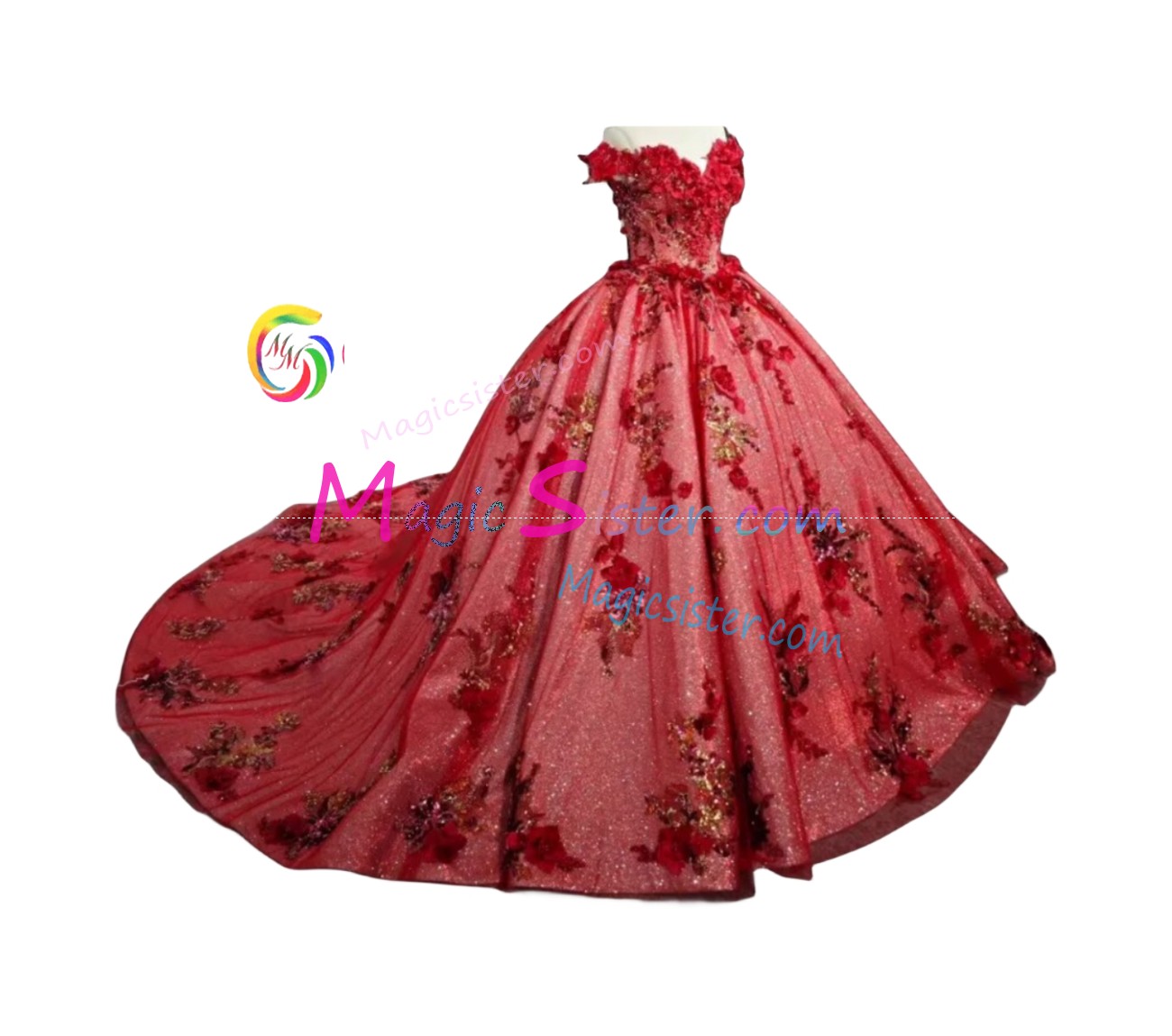 Topselling Red Quinceanera Dress