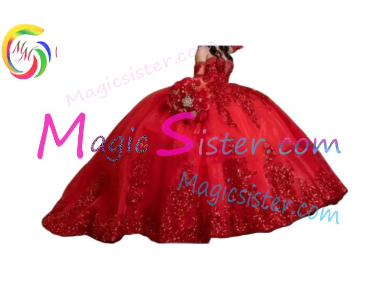 Topselling Red Quinceanera Dress