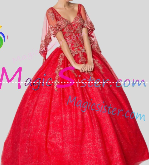 Topselling Factory Wholesale Red Quinceanera Dress