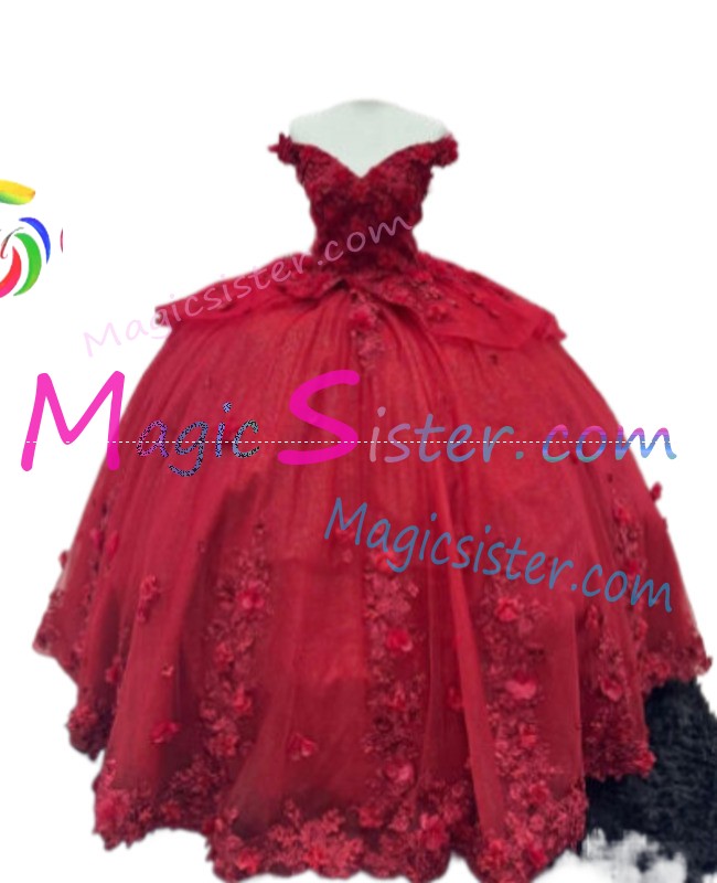 Hotselling Burgundy Quinceanera Dress