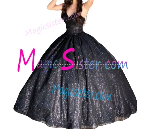 Topselling Black Quinceanera Dress