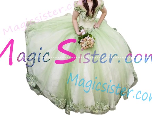 Luxury TopSelling Sage Quinceanera Dress