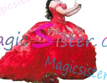 Hotselling Embroidery Charro Quinceanera Dress