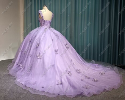 Instock Butterfly Quinceanera Dresses