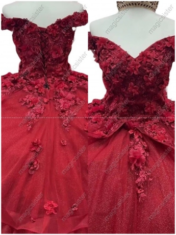 Gorgeous Glitter Factory Wholesale Quinceanera Dress