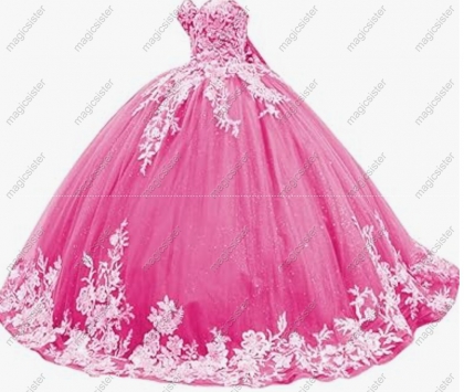 Factory Wholesale Fashionable Sequins Quinceanera Dress