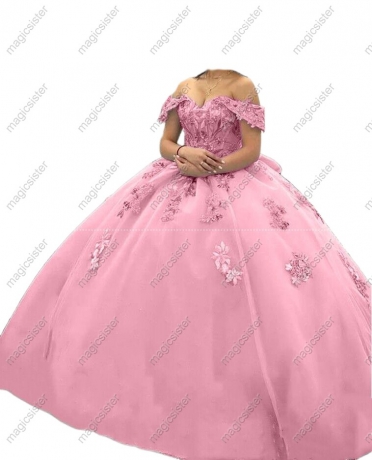 blush Hotselling Customed Make Quinceanera Dress