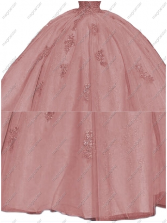 Blush Hotselling Customed Make Quinceanera Dress