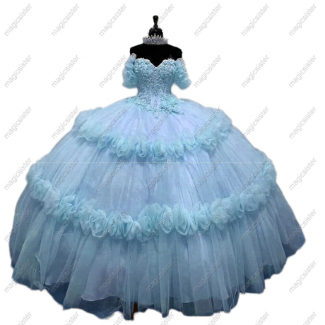 Luxury Factory Wholesale Hotselling Customed Make Quinceanera Dress