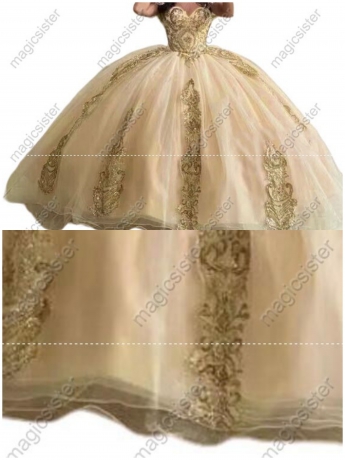 Luxury Fashionable Sequins Quinceanera Dress