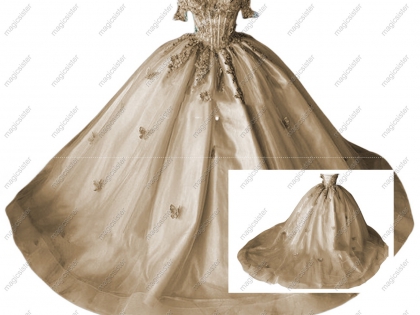 Quinceanera Dresses Off The Shoulder Sweet Ball Gown