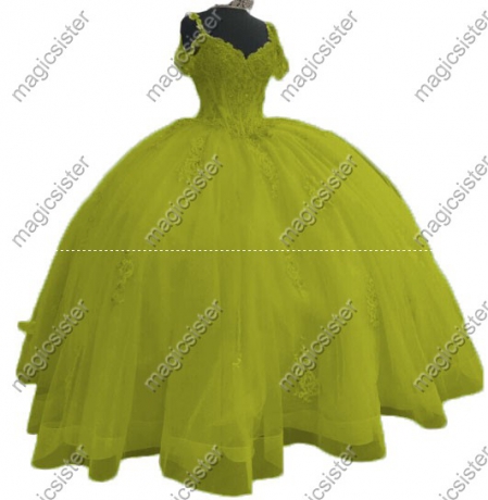 Factory wholesale off shoulder quinceanera dress