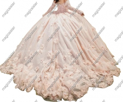Blush Factory Wholesale Luxury Sparkling Quinceanera Dresses