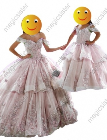 blush Beautiful Mini Quinceanera Dress