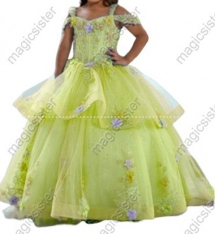 Sage Beautiful Mini Quinceanera Dress