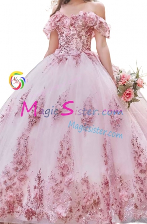 Hotselling Luxury Blush Factory Wholesale Quinceanera Dress