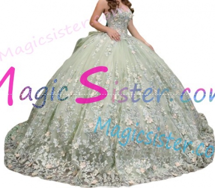 Hotselling TopSelling Sage Quinceanera Dress
