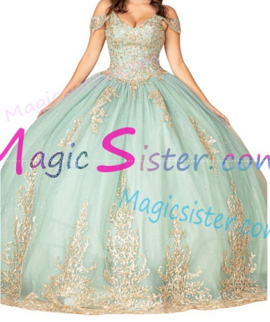 Beautiful TopSelling Sage Quinceanera Dress