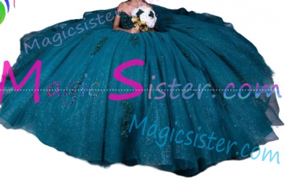 Factory Wholesale Topselling Emerald Green Quinceanera Dress