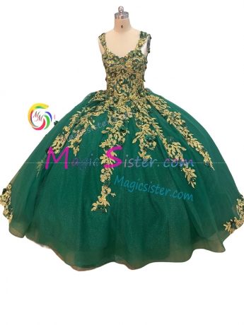 Beautiful Topselling Emerald Green Quinceanera Dress