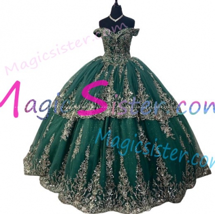 Emerald Green Topselling Quinceanera Dress