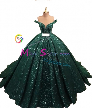 Pretty Topselling Emerald Green Quinceanera Dress