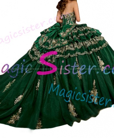 Hotselling Embroidery Charro Quinceanera Dres