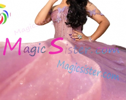 New Style Butterfly Quinceanera Dress