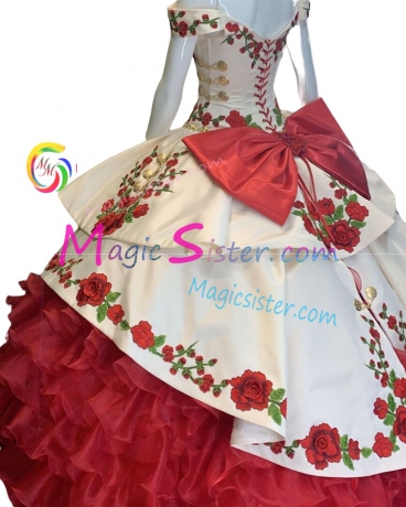 Topselling Luxury Red Quinceanera Dress