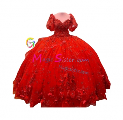 Topselling Red Quinceanera Dress