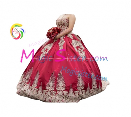 Topselling Luxury Red Quinceanera Dress