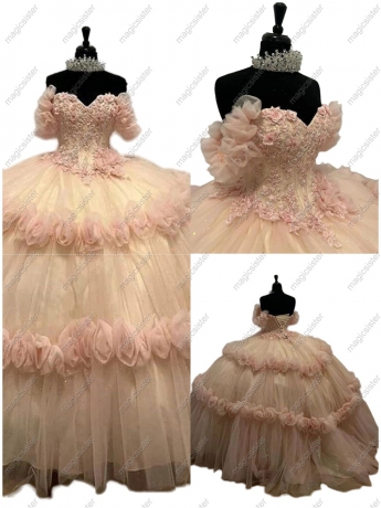 Luxury Factory Wholesale Hotselling Customed Make Quinceanera Dress
