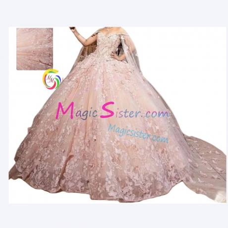 Blush Factory Wholesale Butterfly Quinceañera Dress
