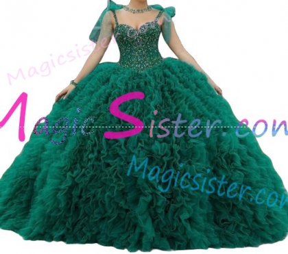Emerald Green Topselling Quinceanera Dress